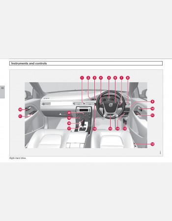 2010 volvo s80 owners manual lhd&rhd